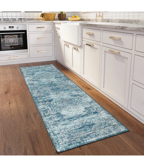 Dalyn Jericho JC5 Denim Area Rug 2 ft. 6 in. X 12 ft. Runner