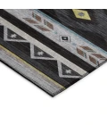 Dalyn Phoenix PH3 Black Area Rug 2 ft. 3 in. X 7 ft. 6 in. Runner