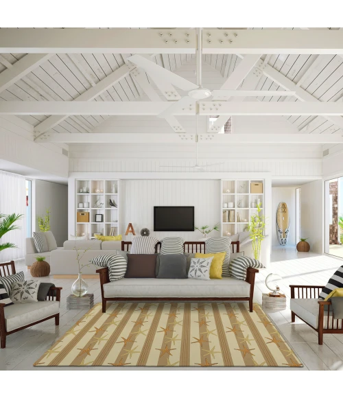 Dalyn Seabreeze SZ12 Beige Area Rug 5 ft. X 7 ft. 6 in. Rectangle