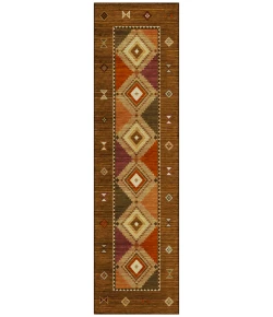 Dalyn Phoenix PH2 Walnut Area Rug 2 ft. 3 in. X 7 ft. 6 in. Runner