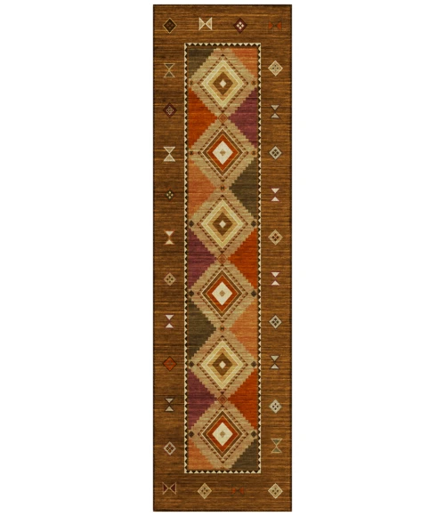 Dalyn Phoenix PH2 Walnut Area Rug 2 ft. 3 in. X 7 ft. 6 in. Runner