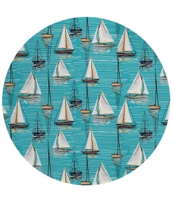 Dalyn Harbor HA8 Sky Area Rug 8 ft. X 8 ft. Round