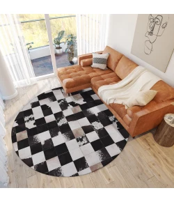 Dalyn Durango SS10 Midnight Area Rug 4 ft. X 4 ft. Round