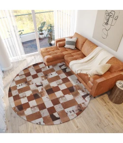 Dalyn Durango SS10 Driftwood Area Rug 4 ft. X 4 ft. Round