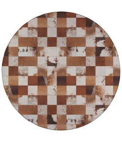 Dalyn Durango SS10 Driftwood Area Rug 4 ft. X 4 ft. Round