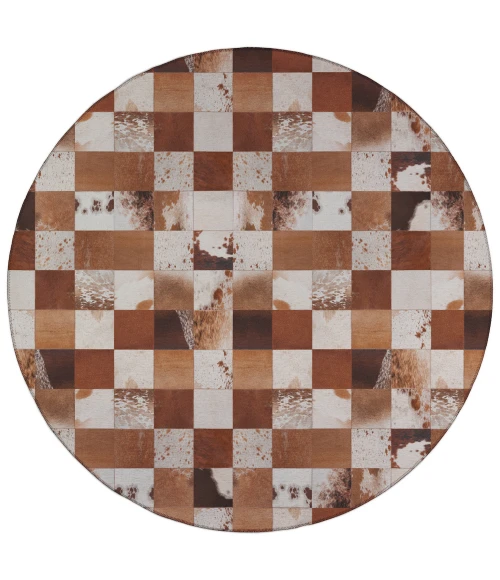 Dalyn Stetson SS10 Driftwood Area Rug 4 ft. X 4 ft. Round