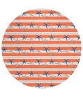 Dalyn Seabreeze SZ12 Salmon Area Rug 8 ft. X 8 ft. Round