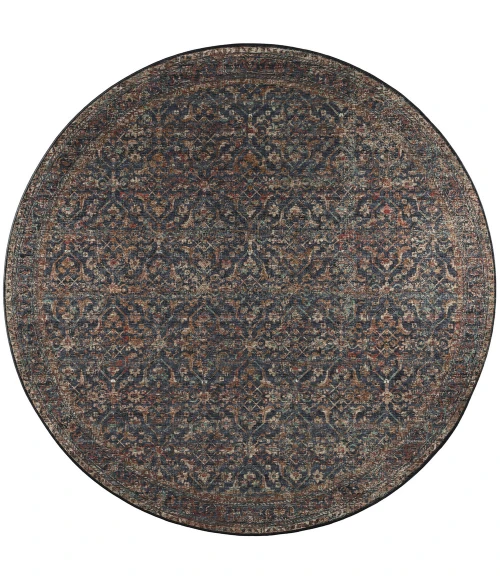 Dalyn Jericho JC10 Midnight Area Rug 10 ft. X 10 ft. Round