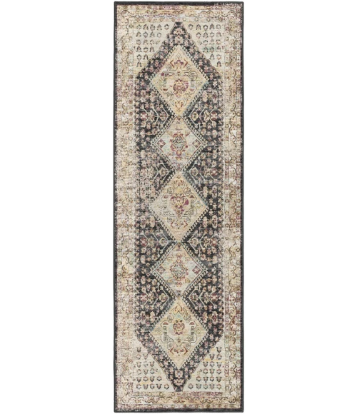 Dalyn Jericho JC9 Midnight Area Rug 2 ft. 6 in. X 10 ft. Runner