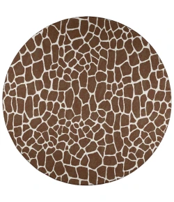 Dalyn Mali ML4 Chocolate Area Rug 4 ft. X 4 ft. Round