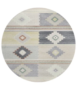 Dalyn Phoenix PH1 Ivory Area Rug 8 ft. X 8 ft. Round