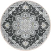 Dalyn Marbella MB3 Midnight Area Rug 4 ft. X 4 ft. Round