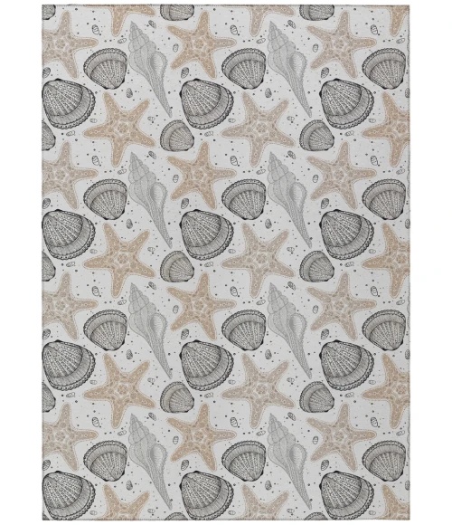 Dalyn Seabreeze SZ4 Silver Area Rug 8 ft. X 10 ft. Rectangle