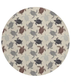 Dalyn Seabreeze SZ13 Beige Area Rug 8 ft. X 8 ft. Round