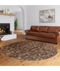 Dalyn Stetson SS2 Bison Area Rug 4 ft. X 4 ft. Round