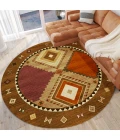Dalyn Phoenix PH2 Walnut Area Rug 8 ft. X 8 ft. Round