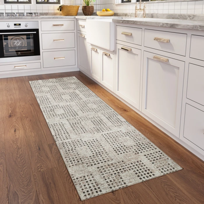 Dalyn Delano DA1 Ivory Area Rug 2 ft. 6 in. X 12 ft. Runner