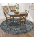 Dalyn Jericho JC5 Steel Area Rug 10 ft. X 10 ft. Round