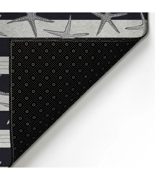 Dalyn Seabreeze SZ12 Black Area Rug 5 ft. X 7 ft. 6 in. Rectangle