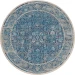 Dalyn Marbella MB2 Navy Area Rug 6 ft. X 6 ft. Round