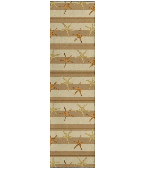 Dalyn Seabreeze SZ12 Beige Area Rug 2 ft. 3 in. X 7 ft. 6 in. Runner