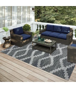 Dalyn Sedona SN9 Midnight Area Rug 8 ft. X 10 ft. Rectangle