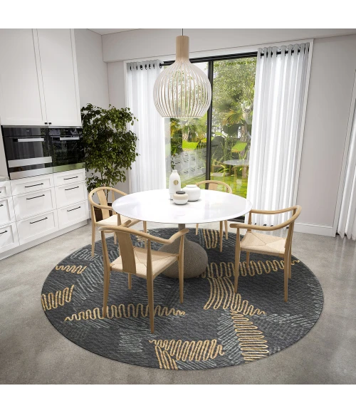 Dalyn Sedona SN11 Shadow Area Rug 4 ft. X 4 ft. Round