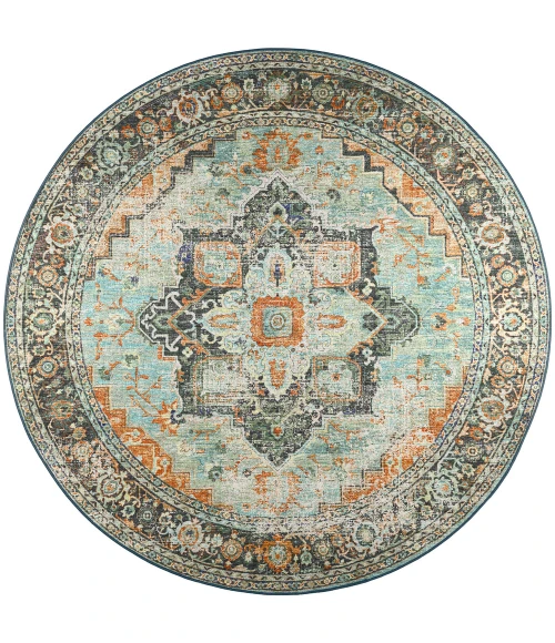 Dalyn Jericho JC2 Mist Area Rug 10 ft. X 10 ft. Round