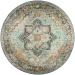 Dalyn Jericho JC2 Mist Area Rug 8 ft. X 8 ft. Round