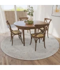 Dalyn Jericho JC3 Pearl Area Rug 4 ft. X 4 ft. Round