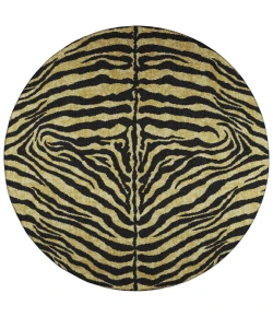 Dalyn Mali ML1 Gold Area Rug 4 ft. X 4 ft. Round