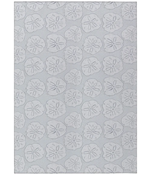 Dalyn Seabreeze SZ10 Silver Area Rug 5 ft. X 7 ft. 6 in. Rectangle