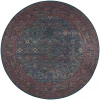 Dalyn Jericho JC7 Navy Area Rug 8 ft. X 8 ft. Round