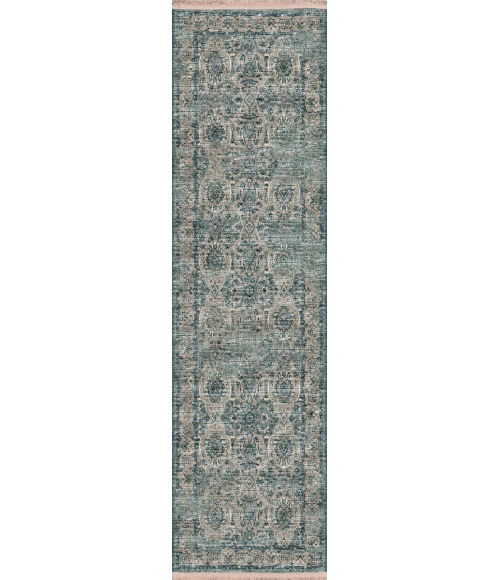 Dalyn Marbella MB5 Mineral Blue Area Rug 2 ft. 3 in. X 10 ft. Runner
