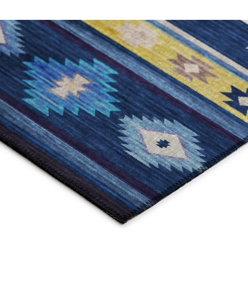 Dalyn Phoenix PH4 Navy Area Rug 3 ft. X 5 ft. Rectangle