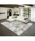 Dalyn Rhodes RR4 Grey Area Rug 7 ft. 10 in. X 10 ft. Rectangle