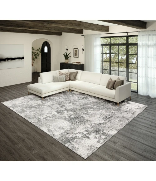Dalyn Rhodes RR4 Grey Area Rug 7 ft. 10 in. X 10 ft. Rectangle