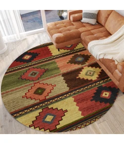 Dalyn Phoenix PH1 Canyon Area Rug 8 ft. X 8 ft. Round