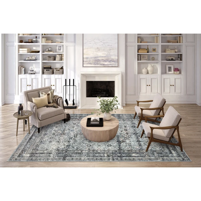 Dalyn Jericho JC7 Pewter Area Rug 2 ft. 6 in. X 8 ft. Runner