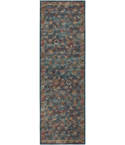 Dalyn Jericho JC8 Navy Area Rug 2 ft. 6 in. X 12 ft. Runner