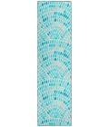 Dalyn Seabreeze SZ6 Teal Area Rug 2 ft. 3 in. X 7 ft. 6 in. Runner