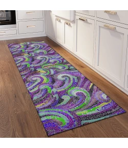 Dalyn Seabreeze SZ14 Violet Area Rug 2 ft. 3 in. X 7 ft. 6 in. Runner