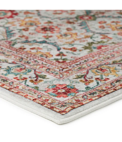 Dalyn Jericho JC1 Ivory Area Rug 6 ft. X 6 ft. Round