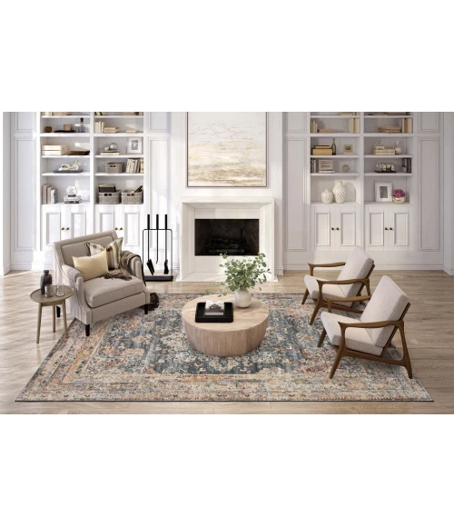 Dalyn Jericho JC6 Charcoal Area Rug 5 ft. X 7 ft. 6 in. Rectangle