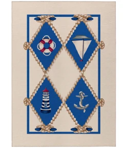 Dalyn Harbor HA6 Ivory Area Rug 9 ft. X 12 ft. Rectangle