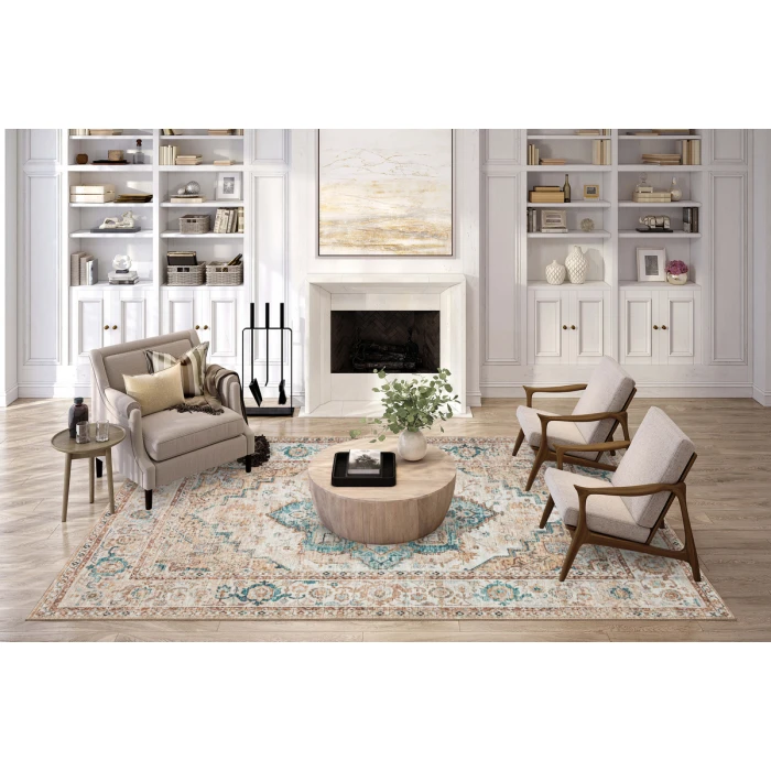 Dalyn Jericho JC2 Biscotti Area Rug 8 ft. X 8 ft. Round