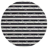 Dalyn Seabreeze SZ12 Black Area Rug 8 ft. X 8 ft. Round