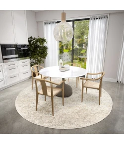 Dalyn Winslow WL3 Khaki Area Rug 6 ft. X 6 ft. Round