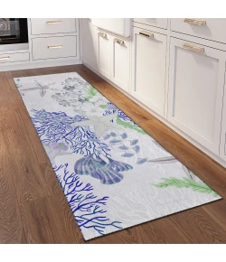 Dalyn Seabreeze SZ1 Lavender Area Rug 2 ft. 3 in. X 7 ft. 6 in. Runner