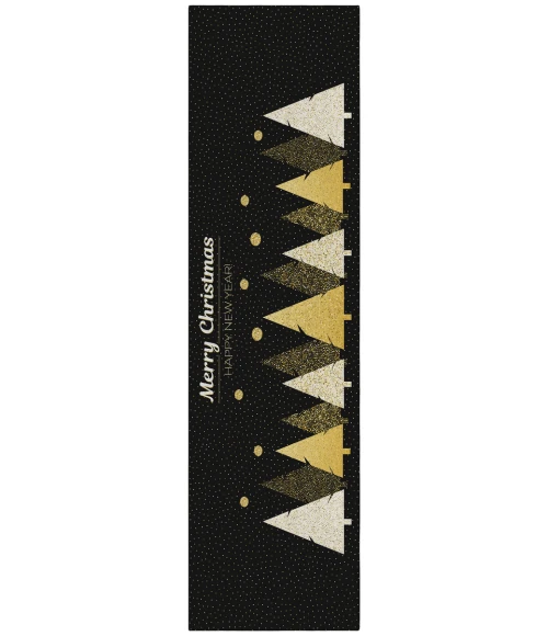 Dalyn Wonderland WN11 Black Area Rug 2 ft. 3 in. X 7 ft. 6 in. Runner